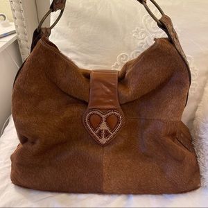 Genuine Hide Bridget Shuster Shoulder Bag NEW